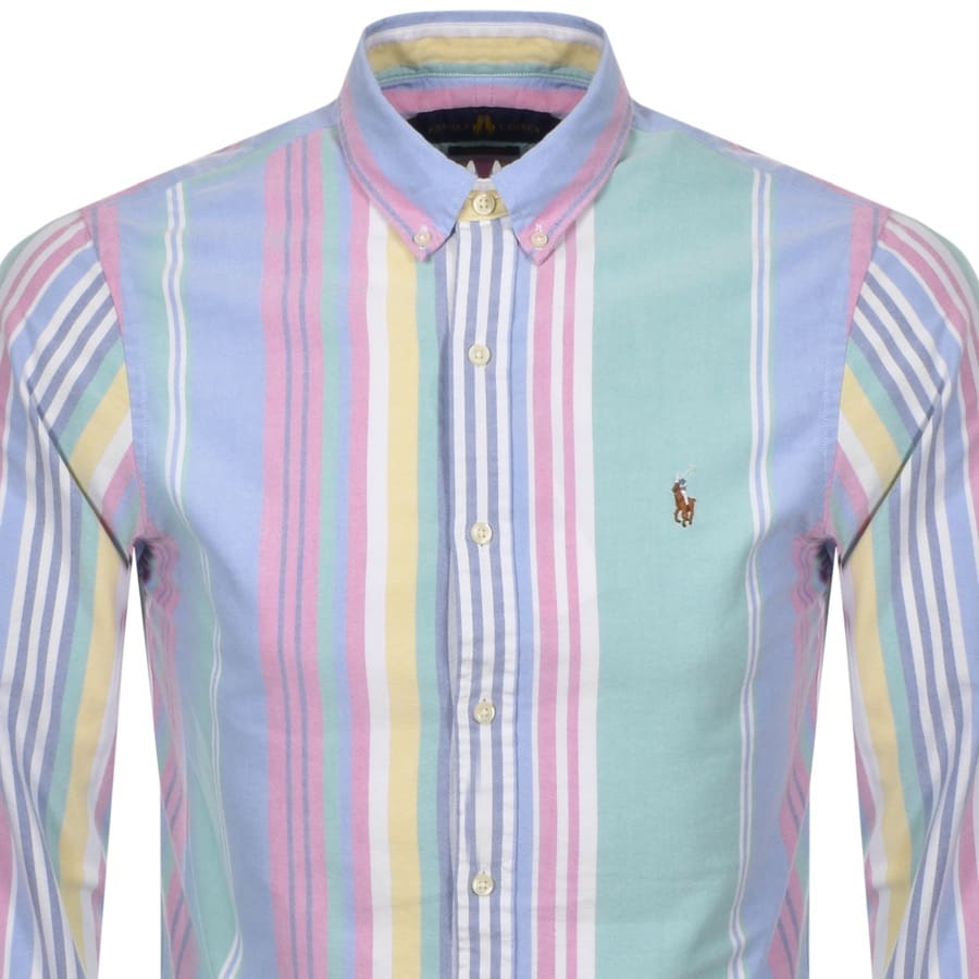 Alternative Image for ProductRalph Lauren Slim Fit Oxford Shirt Pink2